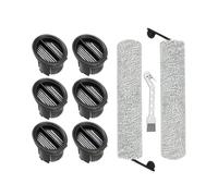 Vacuum Parts Main Roller Brush Filter，Compatible for Dreame ，H14 Dual / H14 Pro / H14 / H20 Pro Plus / H20 Ultra / H30 Ultra Replacement Brush Head(8PCS)