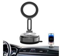 Vacuum Phone Holder - Adjustable 360-Degree Rotation Suction Cup Phone Holder,Automobile Cradles, Camping Accessories For Vehicle's Center Console And Dashboard
