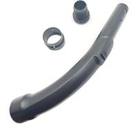 Vacuum Plastic Bent End Hose 9442601, 5269091, 5269090, 9442600 with hose end cuff and click ring Compatible with Miele S2110, S501, S524 Compact C1,C2,C3,S4,S5
