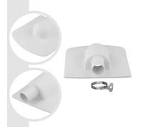 Vacuum Plate Adapter for Polygroup Skimmer Filter - P58p1955w05 Pool Cleaning Accessory Having Clamp Plastic 6.69 X 6.69 X 2.36 in White 1-Piece Set