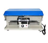 Vacuum Polishing Machine Desktop Double-Head Cloth Wheel Machine Speed Adjustable Grinding Machine Gold and Silver Jewelry Polishing Tool DM-5