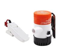 Vacuum Pump, 1100gph Dc 12v Electric Mini Boat Bilge Water Pump With Float Switch Kayak Rule 1100 Gph 12 V Auto Water Level Control Garden(500 12V)