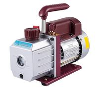 Vacuum Pump 4.5CFM Vacuum Pump HVAC Single-Stage Rotary Vane Vacuum Pump 1/3HP 5PA Ultimate Air Conditioning Refrigerant Vacuum High Efficiency