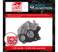 Vacuum Pump fits VW AMAROK 2.0D 10 to 22 03L145100E 03L145100H 3L145100E Febi
