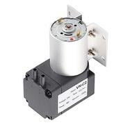 Vacuum Pump Large Power Negative Pressure Suction Pump, High Vacuum - 72kPa Oil - Free Micro Diaphragm Pump with Stand for Gas Analysis and Instrumentation (DC24V)