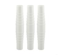 Vacuum Pump Pipe Fitting for Intex Pools 3pcs Vacuum Pump Pipe | Compatible with for intex for coleman, connects vacuum hoses, filter pumps, skimmer plumbing, 1.25-1.5 inch