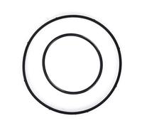 Vacuum Pump Seal Gasket Kit High Performance Rubber Sealing Ring Set for E60 E63 E53 E70 N62 N73 V8 4.4L 4.8L Engine Valve Room Protection Black