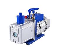 Vacuum Pump Vacuum Pump 6-10 CFM 1 Double Stage Air Conditioning Vacuum Pump 5PA Ultimate Vacuum Refrigerant HVAC Air Tool Superior Comfort and Portability(9 CFM 1 HP)
