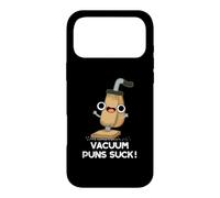 Vacuum Puns Suck Funny Pun Case for iPhone 17 Pro Max