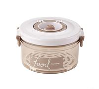 Vacuum Ready Food Box with Cleanable Vacuum Port Interface and No Crevices Where Debris Can Accumulate (F)