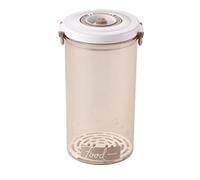 Vacuum Ready Food Box with Cleanable Vacuum Port Interface and No Crevices Where Debris Can Accumulate (G)