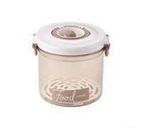 Vacuum Ready Food Box with Cleanable Vacuum Port Interface and No Crevices Where Debris Can Accumulate (H)