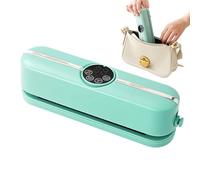 Vacuum - Rechargeable Handheld Food Preserver, Portable Mini Air Suction Pump with Sturdy Sealing Clips, Extended Freshness Technology, Ideal for Camping RV Travel Trips