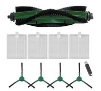 Vacuum replacement kit for Roomba 105 For Combo including main brush, side brushes, and filter set designed for cleaning floors, edges, and corners (A)