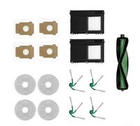 Vacuum Replacement Parts Kit for Combo 415 515 575 516 576 Plus 415X | Features wear-resistant nylon brushes and activated carbon filters to effectively trap dust and odours.