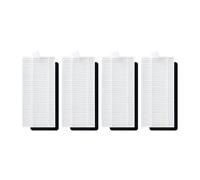 Vacuum Replacement Spare Parts Accessories,Main Side Brush,Hepa Filter,Mop Rag,Compatible For Cecotec Conga 1090 1790 (Color : 4 Hepa Filter)