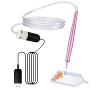 Vacuum Rhinestone Painting Pen - Electric Vacuum Rhinestone Art Painting Pen,Automatic Bead Adsorption Portable Applicator for Team Activity Kindergarten Crafting Projects