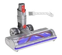 Vacuum Roller Brush Head Compatible for Dyson V12 Slim Digital Slim Animal Absolute Electric Head 4 LED V Shape Roller for Hard Floor Low Carpets