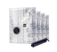 Vacuum Seal Bags 10 Pack with Hand, Heavy Duty Space Saver Storage for Clothes Bedding Travel, 2 Large 4 Medium 4 Small