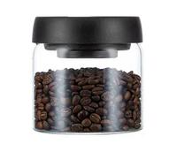 Vacuum Sealed Jug Coffee Beans Glass Airtight Canister Food Grains Candy Keep Fresh Storage Jar 500Ml