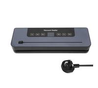 Vacuum Sealer, 6- in- 1 Vacuum Sealer Machine LED Display, Fast- Compact Vacuum Sealer Machine, Food Vacuum Sealer for Dry and Moist Food Fresh Preservation with 30 Vacuum Sealer Bags Built- in Cutter