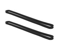 Vacuum Sealer Black 2pcs Foam Gasket Seal Replacement Heat Resistant | Lower Strip for Machine Units, Compact Portable Fit, Kitchen and Laboratory Use, Enhanced Vacuum Efficiency