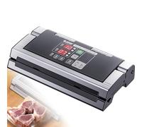Vacuum Sealer for Food Preservation, Compact with 40cm Seal Bar, Suitable for Dry and Moist Foods, Includes Air Inflated Function for Enhanced Freshness