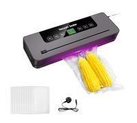 Vacuum Sealer Machine, Automatic Food Sealer with 60 KPA Powerful Suction,Multi-Functional Vacuum Sealer Machine With 10 Sealer Bags,5 Modes,for Keep Meat Vegetables Fruits Grains Fresh