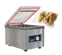 Vacuum Sealer Machine with Automatic Control, Stainless Steel Chamber for Home & Commercial Use, Excellent Sealing Effect