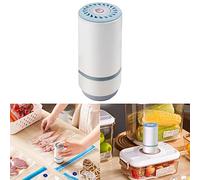 Vacuum Sealer Sucker Portable, USB Rechargeable Handheld Pump, Automatic Vacuum Air Sealing Machine, Easy to Keep Veggies Fruits Fresh, For Food Household Storage