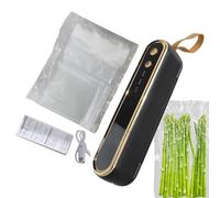 Vacuum Sealers - Portable Rechargeable Sealing Machine,Cordless Vacuum Sealing Machine With 10 Bags,for Home Kitchen Storage- Meat Preservation Jars Containers Canning Outdoor Picnic Travel