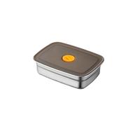 Vacuum Sed 316 Stainl Steel Food Preservation Box Home Use Refrigeration Freezing Fruit Bento Box Lunch Storage Container(1000ml)