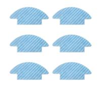 Vacuum Side Brush HEPA Filter Mops，Compatible For Lefant M210 M210S M210B M213 OKP, Compatible For Life K2 K3 K4 Accessories (Color : 6 Mops)
