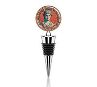 Vacuum Silicone Wine Bottle Stopper Stamped with Ancient Rome Wine Stopper & Preserver Reusable Beverage Bottle Sealer Keeps Fresh, Cute Wine Accessories, For Beer Oil Vinegar Bottles