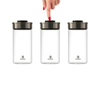 Vacuum Storage Containers 450-1950Ml Glass Storage Jars Vacuum Seals Airtight