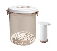 Vacuum Storage Containers - Waterproof Vacuum Sealed Leakproof Holder Stackable Meal Prep Holder | Vacuum Container for Homes, Microwavable Beh
