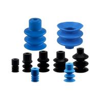 Vacuum suction cup FG25 three-layer series imported silicone industrial pneumatic component mechanical arm accessory FG14(Dark Green)