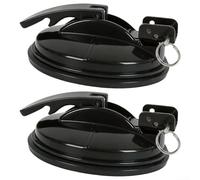 Vacuum Suction Cup for Awning Sunshade Tent Securing and Skylight Attachment on Glass Metal or Smooth Surfaces (2pcs)
