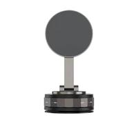 Vacuum Suction Magnetic Phone Holder - Mount Rotates 360 Degrees | Flexibility on Dashboards or Windshields - Portable Phone Holder Mount for Gym/Mirror/Smooth