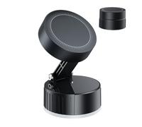 Vacuum Suction Phone Holder - 120° Adjustable Foldable Car Magnet Phone Mount - Car Internal Supplies For Women, Men, Adult, Video Calls