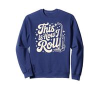 Vacuum THIS HOW I ROLL Cleaning Dusting Crew Clean Shine Sweatshirt