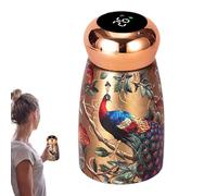 Vacuum Travel Mug - Thermal Cups for Hot & Cold Drinks | Chinese Retro Small Portable Mug | Kitchen & Dining Supplies For Milk Milk Tea Coffee