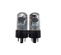 Vacuum tube GZ34 replaces 5AR4 5Z4P 5U4G 274B rectifier tube amplifier kit DIY audio tube test and matching(2 pcs)