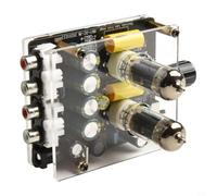Vacuum Tube Preamp 6A2 for Home Audio System | for Class A amplification, 6A2 vacuum tube, low noise circuit, waveform switch, hi-fi sound quality