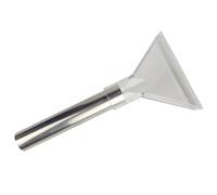 Vacuum Unique with Steel Tube for Sofa Carpet Cleaning Multi-Purpose Durability Plastic Design Contains 2 Pieces Joint Plastic Vacuum Attachment