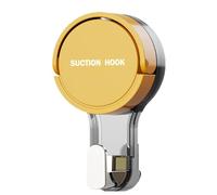 Vacuum Wall Bracket Bracket - Suction Shower Gang | Versatile Clear Heavy Duty Hanger, Non-Drilling Wall Accessory for Bright Towel, Solid Fixture