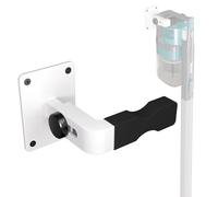 Vacuum Wall Mount for Shark Vacuum Dy-Son Wall Mount Compatible for Shark IX141 IZ562H IZ682H IZ361H IZ462H IZ163H IZ363HT IZ483H DY-Son V6 V7 V8 V10 V11 V12 V15 (White)