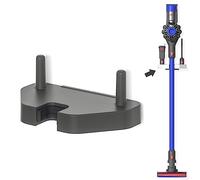 Vacuum Wall Mount Holder Universal Stand Bracker Suitable for The Handheld Diameter is 1.25-1.52Inch Vacuum Cleaner and for Dyson V6 V7 V8 (Grey)
