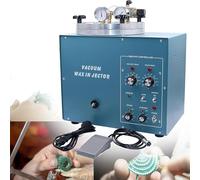 Vacuum Wax Injector - 510W Jewelry Casting Machine with 3KG Capacity and Adjustable Pressure for Wax Injection and Investing