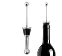 Vacuum Wine Stopper, Drink Storage Accessory | Silicone Champagne Bottle Stopper | Bar Wedding Gathering BBQ Housewarming Party Brandy Vodka Beer So